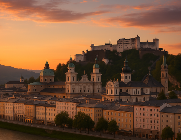 Salzburg: barokke pracht tussen bergen en Mozartmelodieën