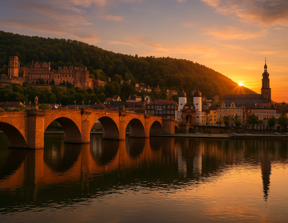 Heidelberg: waar geschiedenis fluistert en de tijd even stilstaat