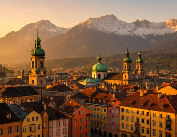 Innsbruck: wakker worden tussen barok en bergtoppen