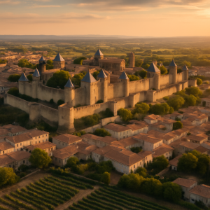 Carcassonne: tussen kasteelmuren en wijngaarden