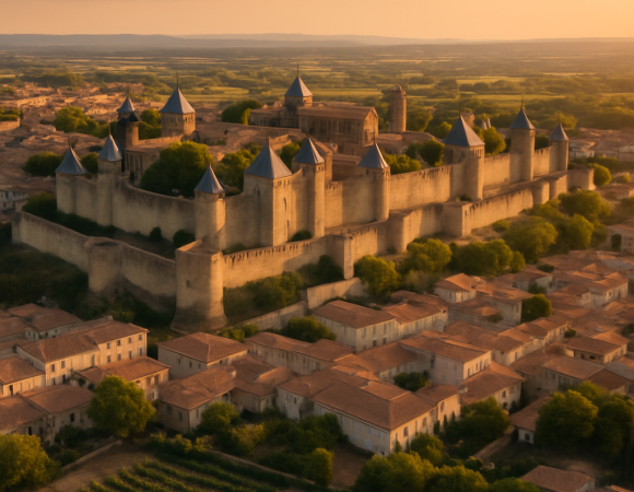 Carcassonne: tussen kasteelmuren en wijngaarden